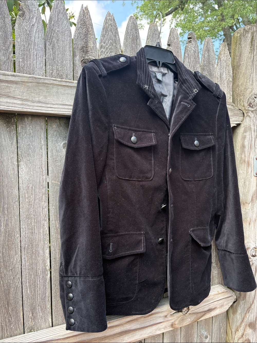 Kenneth Cole Reaction small (40) cotton jacket!!